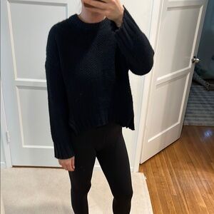 Navy Knit Sweater